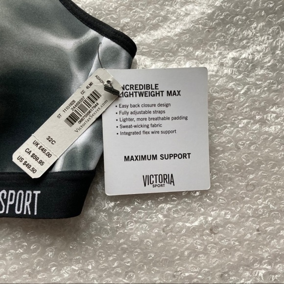 Victoria Secret maximum support sports bra Size 32C - Picture 3 of 6